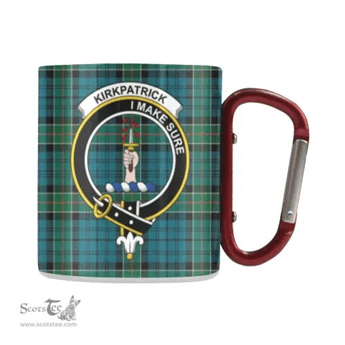 Scottish Kirkpatrick Family Crest Personalized Coffee Mugs Scotland Gifts Scottish Plaid Tartan Plaid