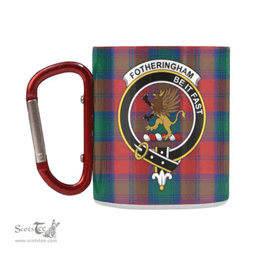 Scottish Fotheringham Family Crest Personalized Coffee Mugs Scotland Gifts Scottish Plaid Tartan Plaid