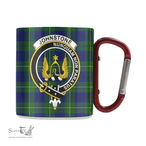 Scottish Johnstone Family Crest Personalized Coffee Mugs Scotland Gifts Scottish Plaid Tartan Plaid