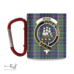 Scottish Wood Family Crest Personalized Coffee Mugs Scotland Gifts Scottish Plaid Tartan Plaid