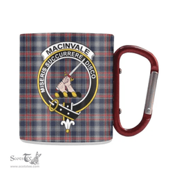 Scottish MacInvale Family Crest Personalized Coffee Mugs Scotland Gifts Scottish Plaid Tartan Plaid