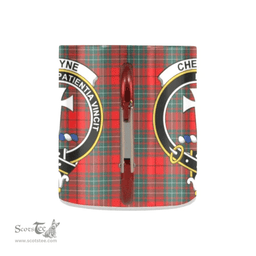 Scottish Cheyne Family Crest Personalized Coffee Mugs Scotland Gifts Scottish Plaid Tartan Plaid