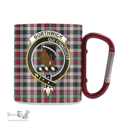 Scottish Borthwick Family Crest Personalized Coffee Mugs Scotland Gifts Scottish Plaid Tartan Plaid
