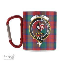 Scottish Byres Family Crest Personalized Coffee Mugs Scotland Gifts Scottish Plaid Tartan Plaid