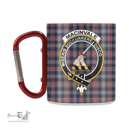 Scottish MacInvale Family Crest Personalized Coffee Mugs Scotland Gifts Scottish Plaid Tartan Plaid