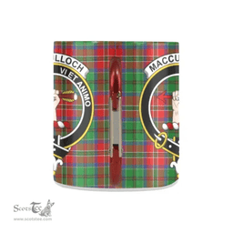Scottish Macculloch Family Crest Personalized Coffee Mugs Scotland Gifts Scottish Plaid Tartan Plaid