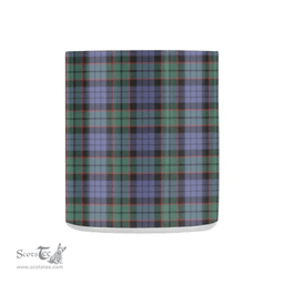 Scottish Fletcher Family Crest and Violet - Green Tartan Personalized Coffee Mugs Scotland Gifts Scottish Plaid Tartan Plaid