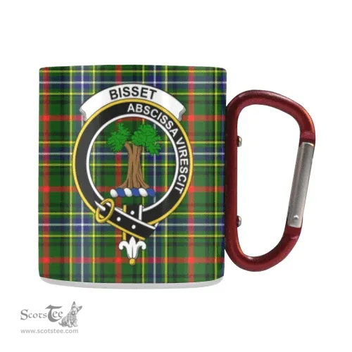 Scottish Bisset Family Crest Personalized Coffee Mugs Scotland Gifts Scottish Plaid Tartan Plaid