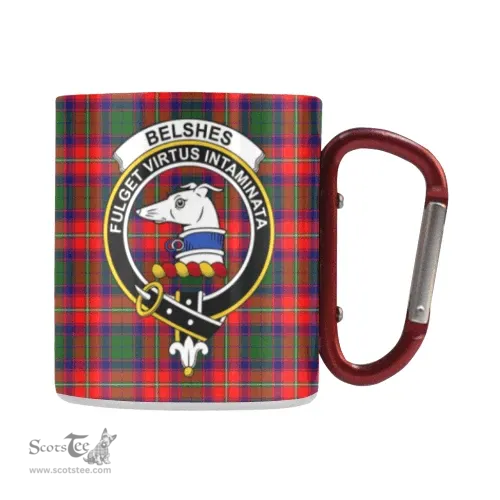 Scottish Belshes Family Crest Personalized Coffee Mugs Scotland Gifts Scottish Plaid Tartan Plaid