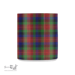 Scottish Tennant Family Crest and Red, Blue - Green Tartan Personalized Coffee Mugs Scotland Gifts Scottish Plaid Tartan Plaid