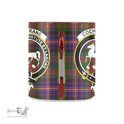 Scottish Cochrane Family Crest Personalized Coffee Mugs Scotland Gifts Scottish Plaid Tartan Plaid