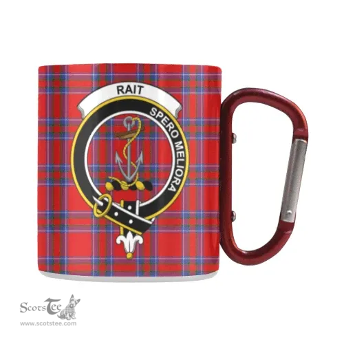 Scottish Rait Family Crest Personalized Coffee Mugs Scotland Gifts Scottish Plaid Tartan Plaid