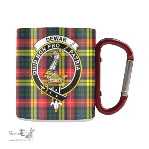 Scottish Dewar Family Crest Personalized Coffee Mugs Scotland Gifts Scottish Plaid Tartan Plaid