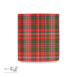 Scottish Mackinnon Family Crest and Red Tartan Personalized Coffee Mugs Scotland Gifts Scottish Plaid Tartan Plaid