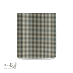 Scottish Haig Check Family Crest and Brown Tartan Personalized Coffee Mugs Scotland Gifts Scottish Plaid Tartan Plaid