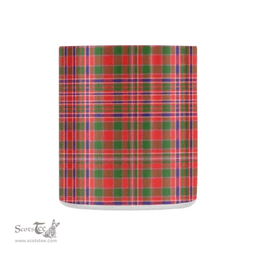 Scottish Macalister Family Crest and Red Tartan Personalized Coffee Mugs Scotland Gifts Scottish Plaid Tartan Plaid