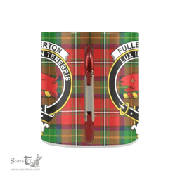 Scottish Fullerton Family Crest Personalized Coffee Mugs Scotland Gifts Scottish Plaid Tartan Plaid