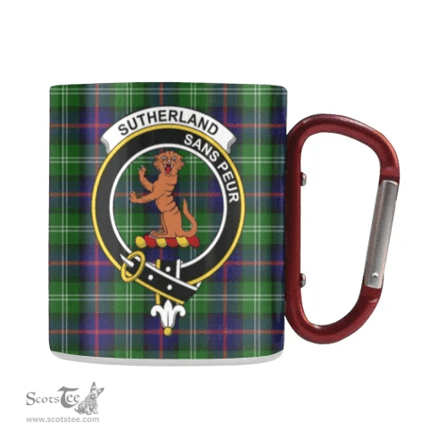 Scottish Sutherland I Family Crest Personalized Coffee Mugs Scotland Gifts Scottish Plaid Tartan Plaid