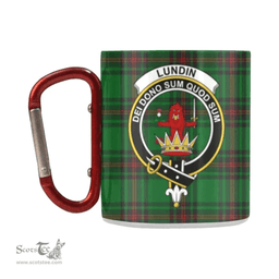 Scottish Lundin Family Crest Personalized Coffee Mugs Scotland Gifts Scottish Plaid Tartan Plaid