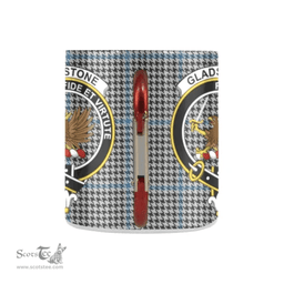 Scottish Gladstone Or Gladstanes Family Crest Personalized Coffee Mugs Scotland Gifts Scottish Plaid Tartan Plaid
