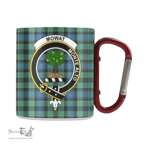 Scottish Mowat Family Crest Personalized Coffee Mugs Scotland Gifts Scottish Plaid Tartan Plaid