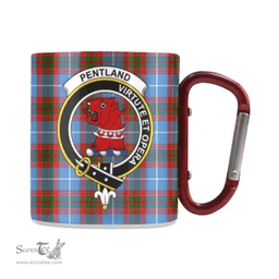 Scottish Pentland Family Crest Personalized Coffee Mugs Scotland Gifts Scottish Plaid Tartan Plaid