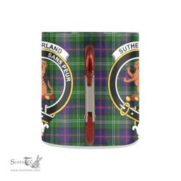 Scottish Sutherland I Family Crest Personalized Coffee Mugs Scotland Gifts Scottish Plaid Tartan Plaid