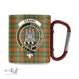 Scottish Strang Family Crest Personalized Coffee Mugs Scotland Gifts Scottish Plaid Tartan Plaid