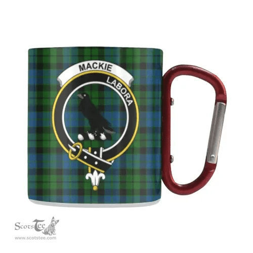 Scottish Mackie Family Crest Personalized Coffee Mugs Scotland Gifts Scottish Plaid Tartan Plaid