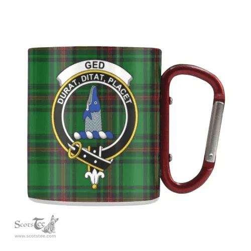 Scottish Ged Family Crest Personalized Coffee Mugs Scotland Gifts Scottish Plaid Tartan Plaid