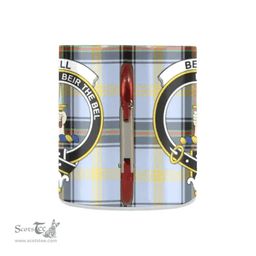 Scottish Bell Of The Borders Family Crest Personalized Coffee Mugs Scotland Gifts Scottish Plaid Tartan Plaid