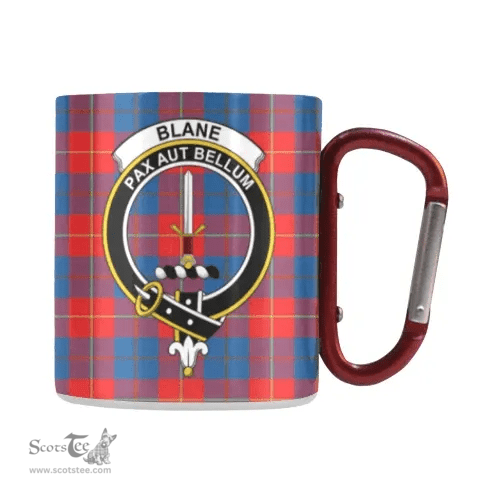Scottish Blane Family Crest Personalized Coffee Mugs Scotland Gifts Scottish Plaid Tartan Plaid