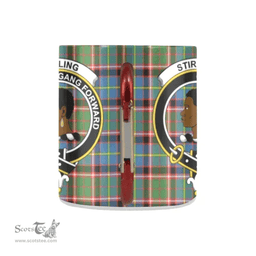 Scottish Stirling Of Keir Family Crest Personalized Coffee Mugs Scotland Gifts Scottish Plaid Tartan Plaid