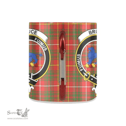 Scottish Bruce Family Crest Personalized Coffee Mugs Scotland Gifts Scottish Plaid Tartan Plaid