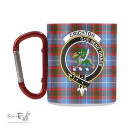 Scottish Crichton District Family Crest Personalized Coffee Mugs Scotland Gifts Scottish Plaid Tartan Plaid