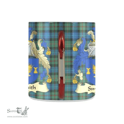Scottish Smith Family Crest Personalized Coffee Mugs Scotland Gifts Scottish Plaid Tartan Plaid