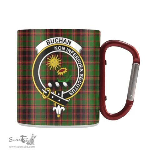 Scottish Buchan Family Crest Personalized Coffee Mugs Scotland Gifts Scottish Plaid Tartan Plaid