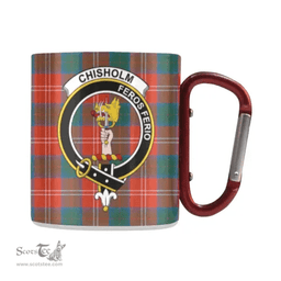 Scottish Chisholm Family Crest Personalized Coffee Mugs Scotland Gifts Scottish Plaid Tartan Plaid