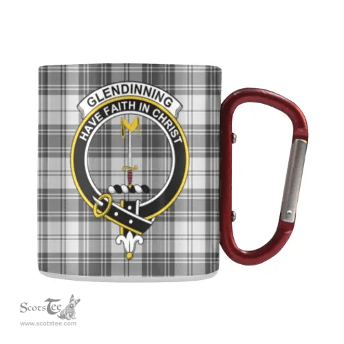 Scottish Glendinning Family Crest Personalized Coffee Mugs Scotland Gifts Scottish Plaid Tartan Plaid