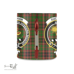 Scottish Buchan Family Crest Personalized Coffee Mugs Scotland Gifts Scottish Plaid Tartan Plaid