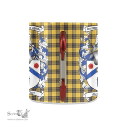 Scottish McClure Family Crest Personalized Coffee Mugs Scotland Gifts Scottish Plaid Tartan Plaid