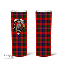 Scottish Haig Clan Tartan Tumbler - Tall Glitter Tumbler Scottish Plaid Tartan Plaid