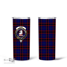 Scottish Home (or Hume) Clan Tartan Tumbler - Tall Glitter Tumbler Scottish Plaid Tartan Plaid