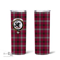 Scottish Little Clan Tartan Tumbler - Tall Glitter Tumbler Scottish Plaid Tartan Plaid