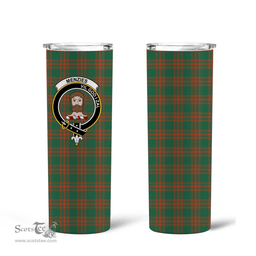 Scottish MENZIES GREEN ANCIENT Clan Tartan Tumbler - Tall Glitter Tumbler Scottish Plaid Tartan Plaid