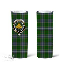 Scottish Pringle Clan Tartan Tumbler - Tall Glitter Tumbler Scottish Plaid Tartan Plaid