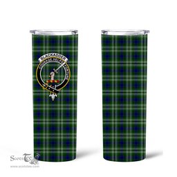 Scottish Blackadder Clan Tartan Tumbler - Tall Glitter Tumbler Scottish Plaid Tartan Plaid