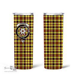 Scottish Jardine Clan Tartan Tumbler - Tall Glitter Tumbler Scottish Plaid Tartan Plaid