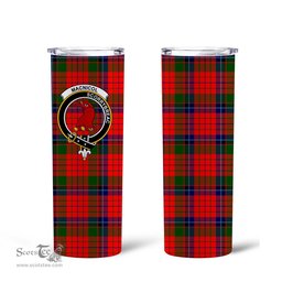 Scottish MacNicol (of Scorrybreac) Clan Tartan Tumbler - Tall Glitter Tumbler Scottish Plaid Tartan Plaid