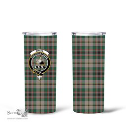 Scottish Craig Ancient Clan Tartan Tumbler - Tall Glitter Tumbler Scottish Plaid Tartan Plaid